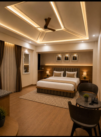 Premium suite with panoramic windows